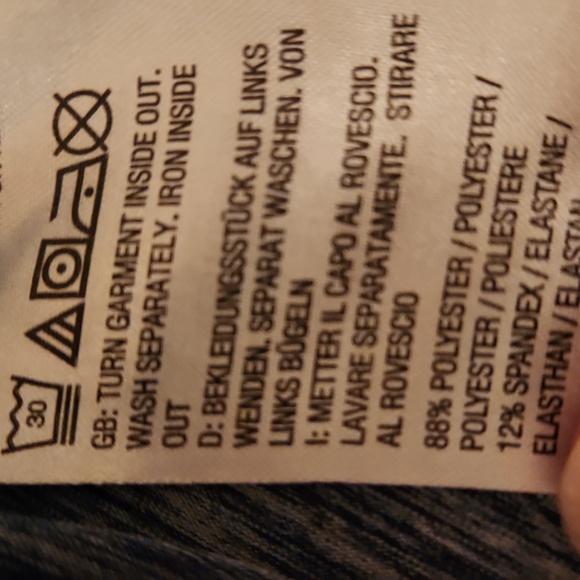 Zuda Heather Teal Long Sleeve Top Womans Size 2x - Picture 4 of 5